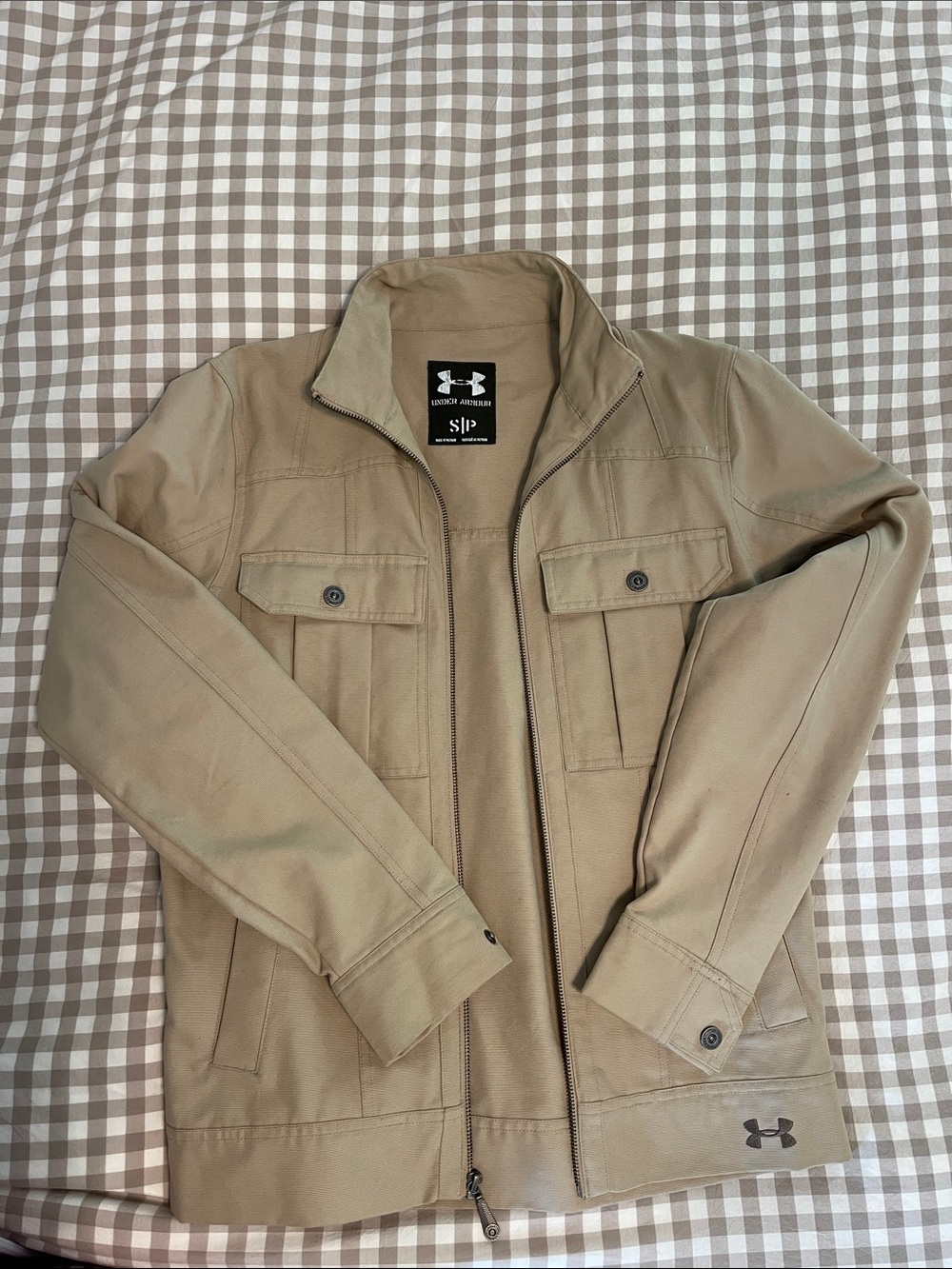 Under Armour Men’s Khaki Military Field Jacket